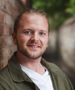 Joshua Chandos headshot Playing Long John Silver